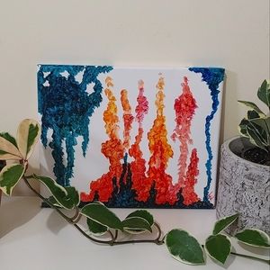 Fire and Water original abstract